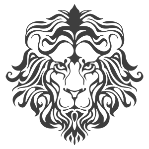 Dark Gray Lion